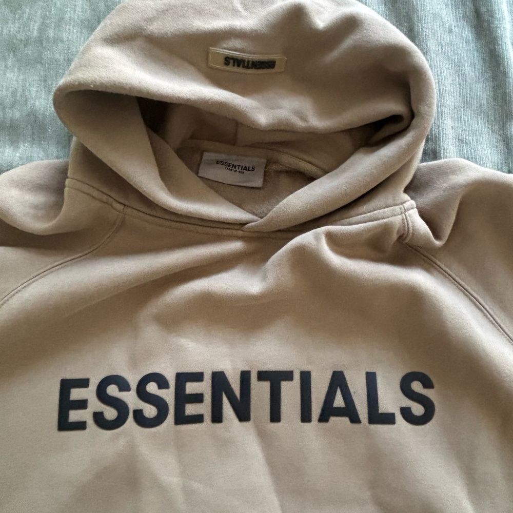 Essentials Tan Hoodie